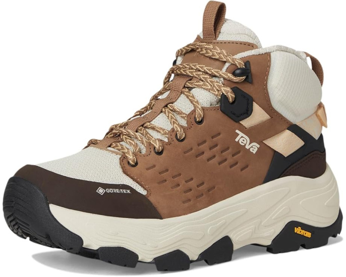 Трекинговые кроссовки Teva Grandview Max GTX с системой фиксации пятки