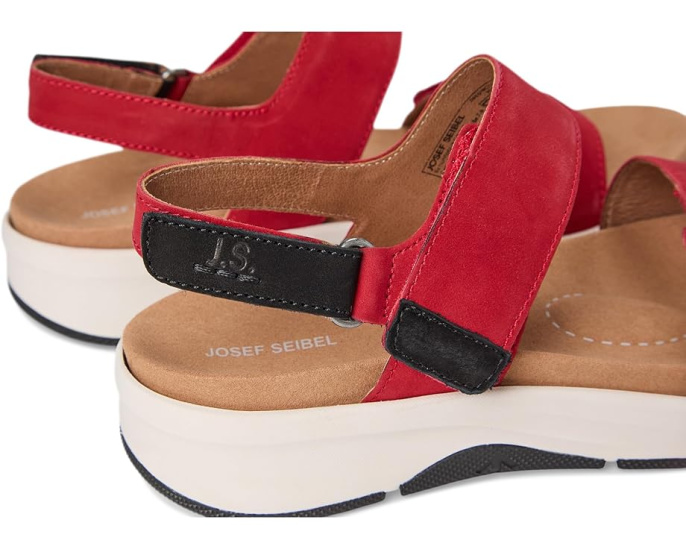 Сандалии Josef Seibel Estelle 04 из натуральной кожи с регулируемыми ремешками
