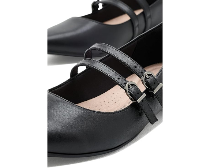 Туфли Clarks Natalyn Jane из кожи с ремешками