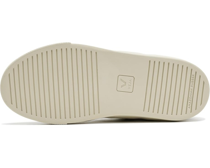 Детские кроссовки VEJA Small V-10 из экологичной кожи с застежками на липучках