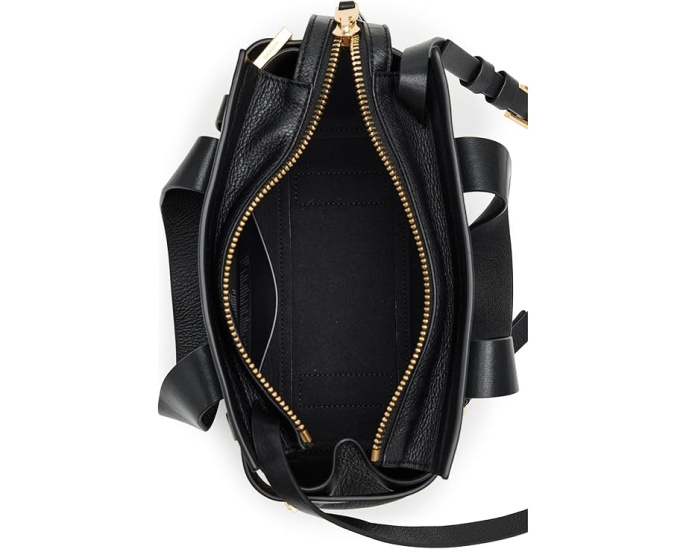 Мини сумка AllSaints Perez из коровьей кожи со съемным ремнем