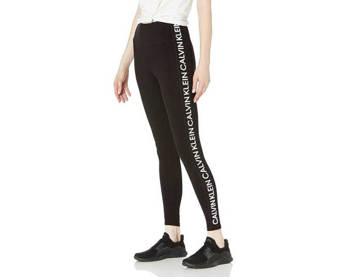 Леггинсы Premium Performance с двойным поясом и влагоотводящим эффектом от Calvin Klein