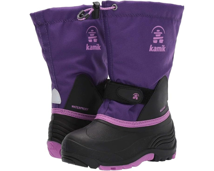 Зимние ботинки Kamik Kids Waterbug 5 для малышей с рейтингом -40°F