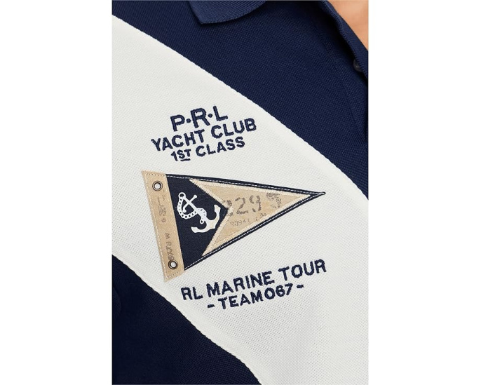 Polo Ralph Lauren Custom Slim Fit Big Pony Mesh поло