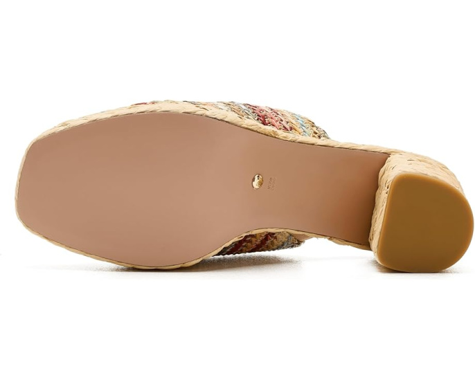 Pelle Moda Босоножки Capree 2 на квадратном каблуке из рафии