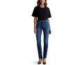 Джинсы AG Jeans Mari Slim Straight с завышенной талией