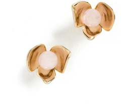 Серьги-гвоздики Gilded Garden с цветочным дизайном Kate Spade New York