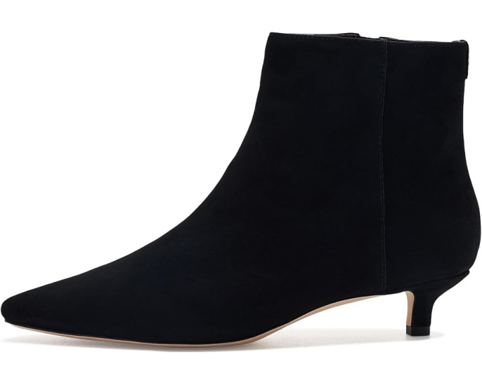 Francesca Suede Booties
