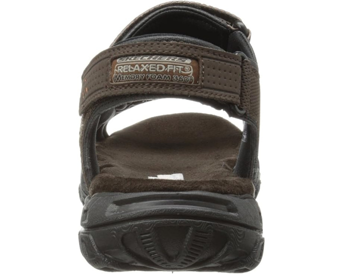 Сандалии SKECHERS Gander Louden с ремешками на липучках и стелькой Memory Foam 360