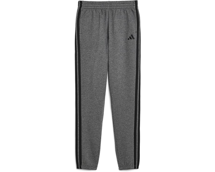 Утепленные джоггеры Adidas Essential 3-Stripe Fleece Heather Joggers для детей