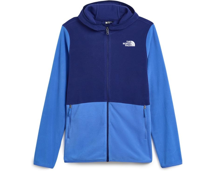 Детский флисовый худи Glacier Full Zip от The North Face с капюшоном