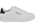 Кроссовки Calvin Klein Horaldo бело-синие на шнуровке с логотипом