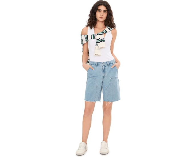 Шорты Baggy Dad Utility Shorts от Levi's® Premium с накладными карманами