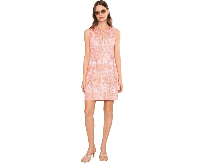 Платье Palm-A-Dora Split-Neck с вырезом и застежкой-молнией от Tommy Bahama