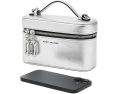 Косметичка Marc Jacobs с металлическим эффектом J Marc Vanity Bag