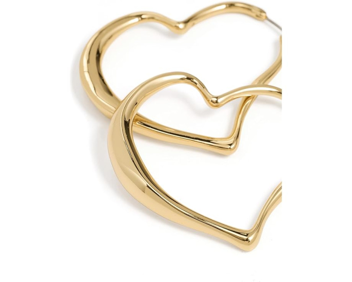 Серьги-кольца Kate Spade New York Amour с сердечком