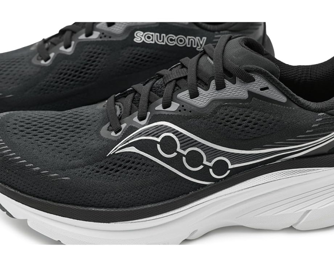 Кроссовки Guide 19 с технологией Center Path и широкой платформой Saucony