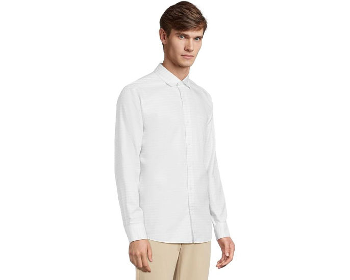 Сорочка Johnston & Murphy Ovation Non-iron с немнущейся тканью и контрастной отделкой