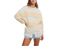 Свитер Free People We The Free Classic Striped Oversized Crew Neck оверсайз в полоску