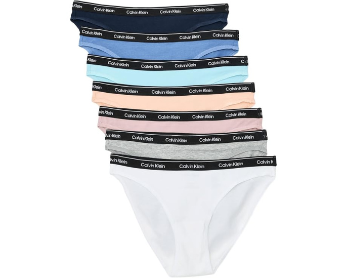 Набор из 7 трусов бикини Icon Logo Bikini 7-Pack Calvin Klein