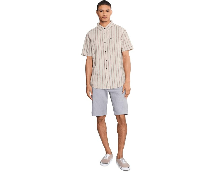 Рубашка Volcom Sato Stripe в полоску