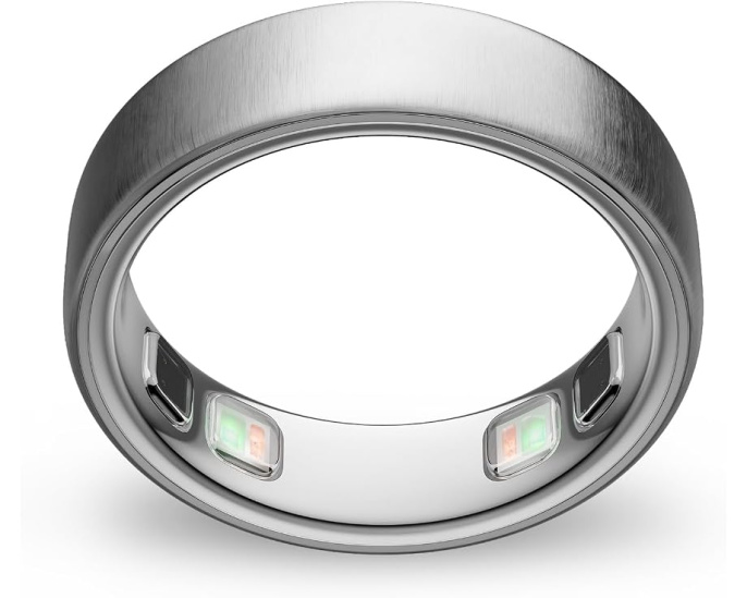 Умное кольцо Ring 5 от бренда OURA серебристого цвета