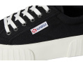 Кроссовки Superga 2631 Stripe Platform на массивной подошве с резиновым носком