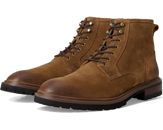 Ботинки Johnston & Murphy Barrett Plain Toe с гладким мысом и шнуровкой