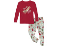 Пижамный набор Kickee Pants Kids с длинным рукавом и принтом