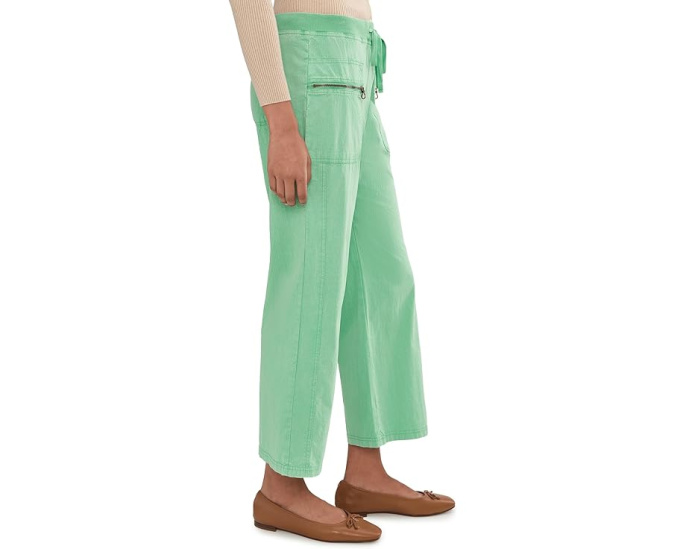 Брюки XCVI Darrow Pants с эластичным поясом на шнурке и расклешенным низом