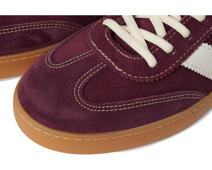Кроссовки Berlin Ciclista Suede White Stitching из замши с контрастной строчкой
