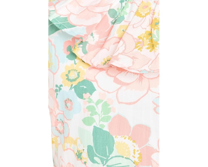 Janie and Jack Floral Tiered Dress разноцветное платье для девочек