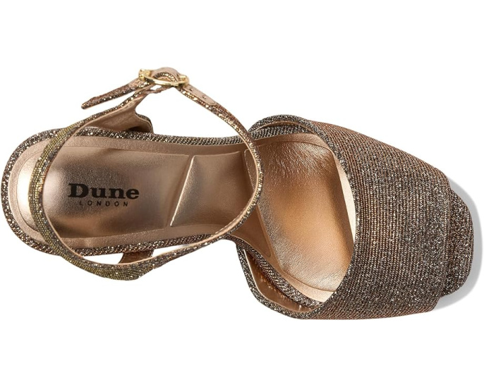 Босоножки Maycie Dune London на платформе с массивным каблуком