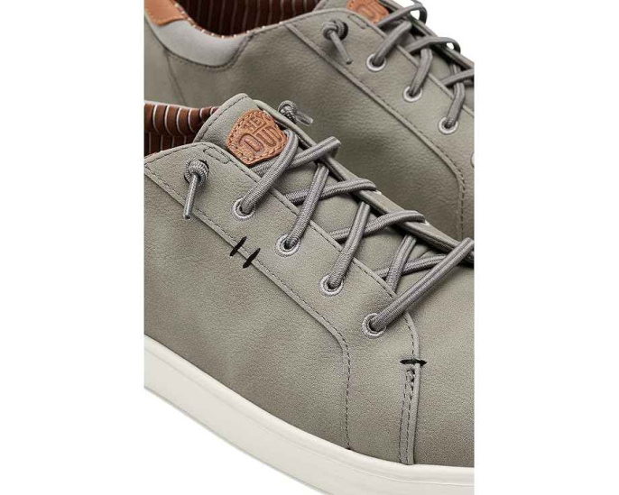 Hey Dude кроссовки Paul Pro Classic из фланелевой серой ткани