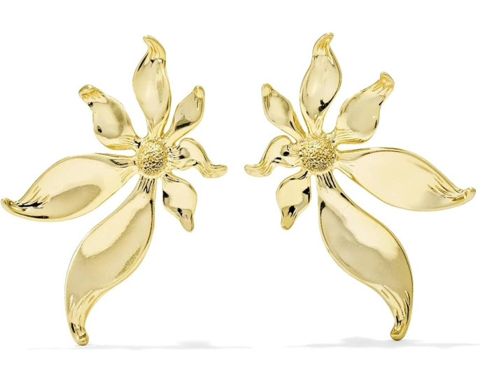 Серьги-гвоздики Kendra Scott Anya Flower в виде цветка