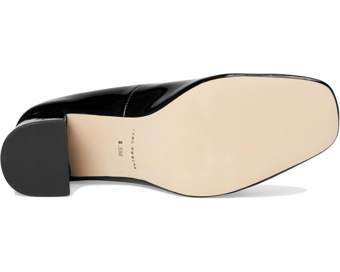 Jack Rogers туфли Lenora Pump на устойчивом каблуке из кожи