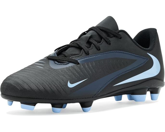Детские бутсы Nike Jr. Phantom 6 Low Club Multi-Ground черные