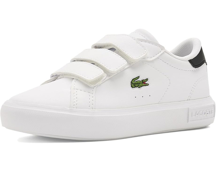 Кроссовки Lacoste Powercourt для детей с кожаным верхом