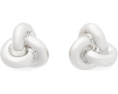 Серьги-гвоздики Double Knot Studs с двойным узлом от Kate Spade New York