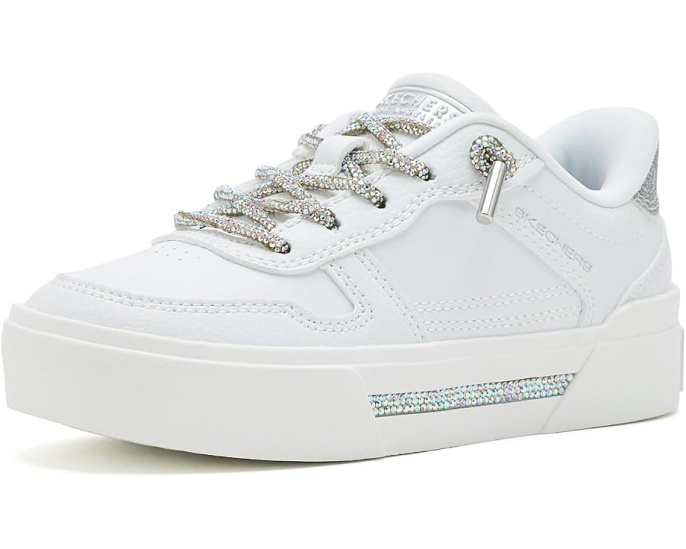 Кроссовки без рук Hands Free Slip Ins Skechers Aura LX 310769L белые