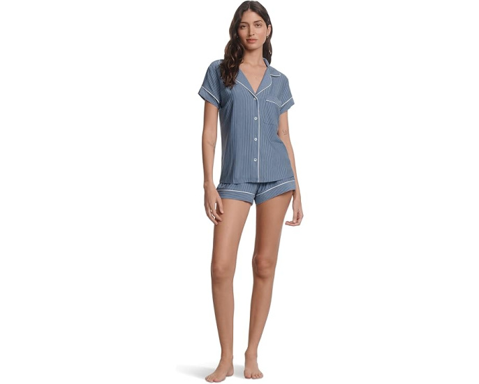 Eberjey Короткий комплект пижамы Gisele Printed из тенсела