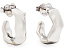 Серьги-кольца Kate Spade New York Molten Huggies с цирконием и титановыми штифтами