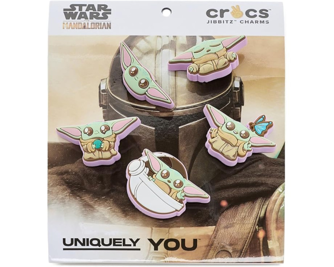 Набор джиббитсов Crocs Jibbitz Characters Звездные войны Грогу 5 шт