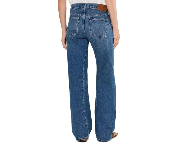 Джинсы Free People We The Free Fable с низкой посадкой искривленные скрученные