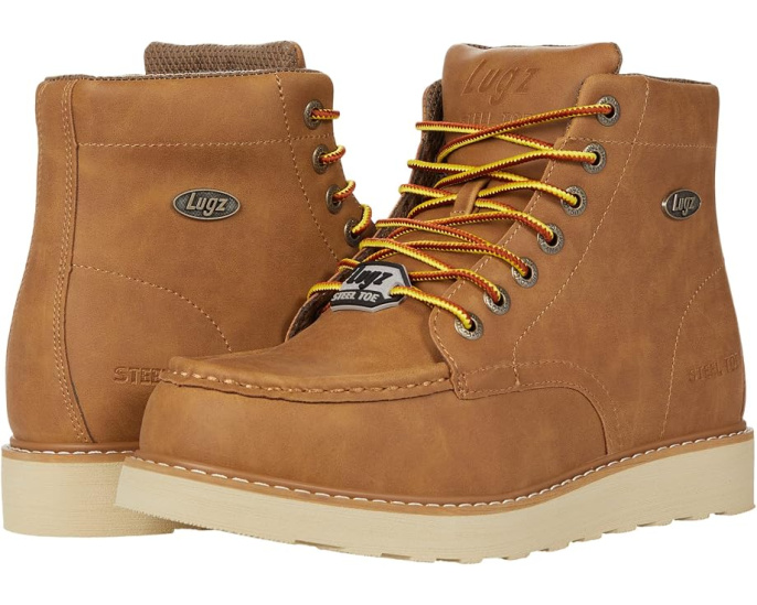Ботинки Lugz Monterey Steel Toe с мокасиновым носком