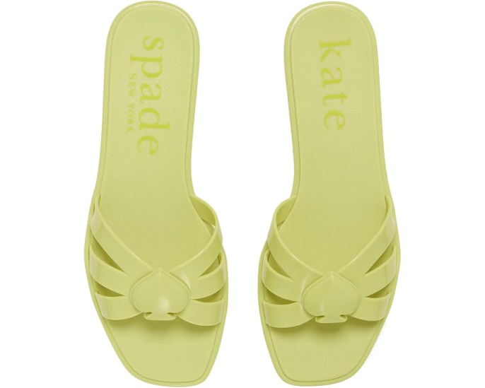 Блестящие сандалии Sculpted Spade Jelly с квадратным носком
