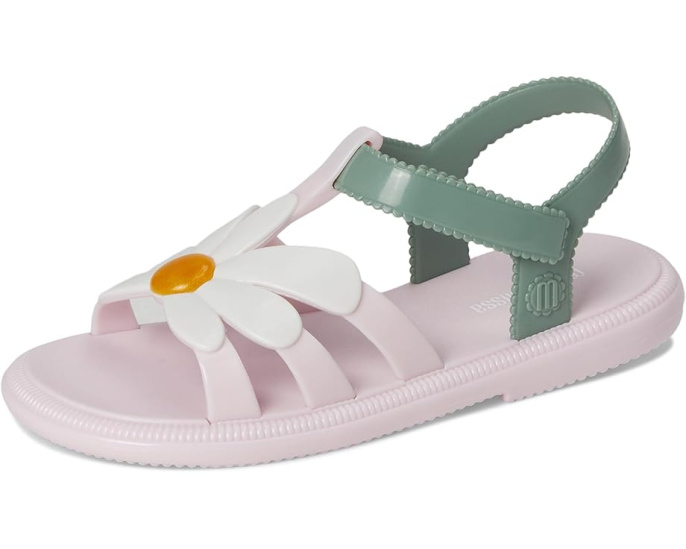 Сандалии Mini Melissa Hip Bloomy с цветочным декором
