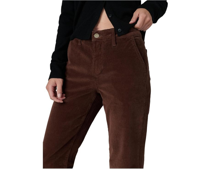 Joe's Jeans брюки The Provocateur Trousers Petite Bootcut темно-коричневые