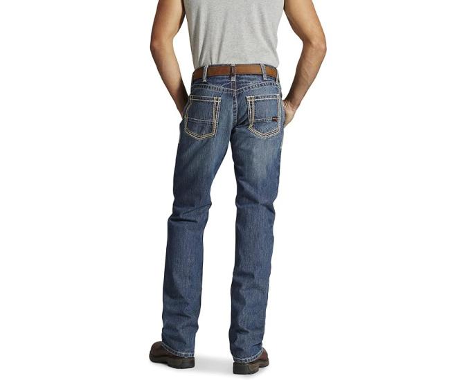 FR M4 Relaxed Boundary Bootcut Jeans in Clay