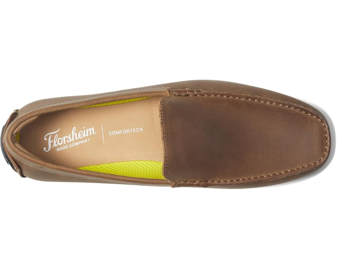 Лоферы Florsheim Motor Moc Toe Venetian Driver с гладкой кожей